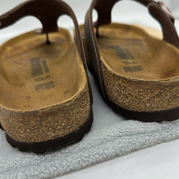 Birkenstock Gizeh Oiled Leather Sandals Women’s 38/US 7 to 7.5 - Picture 5 of 10